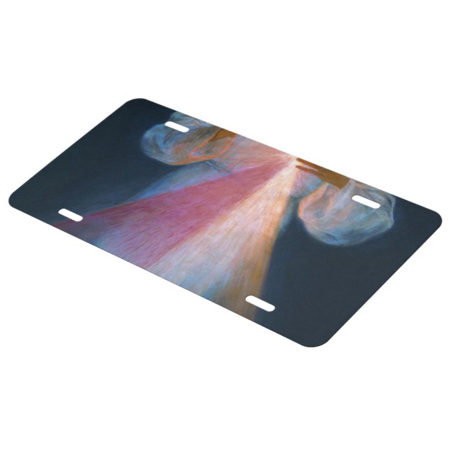 Divine Mercy Original By Kazimirowski License Plate | Zazzle