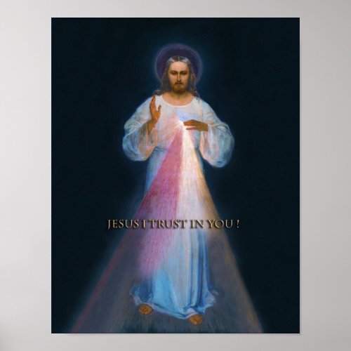 Divine Mercy Original Vilnius Image Poster