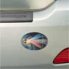 Divine Mercy Oval Car MAgnet