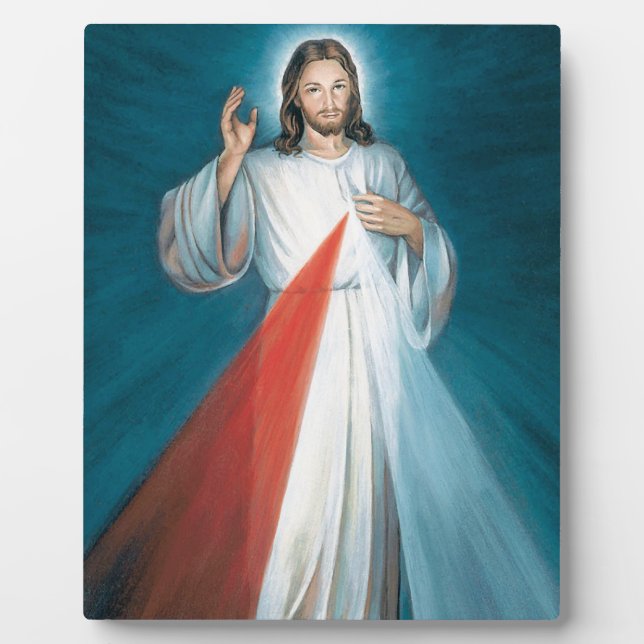 divine mercy plaque (Front)