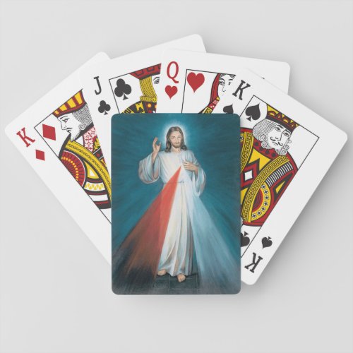 divine mercy playing cards