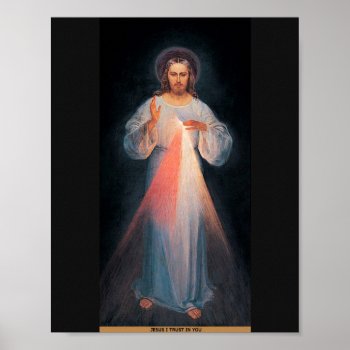 Divine Mercy Poster by stvsmith2009 at Zazzle