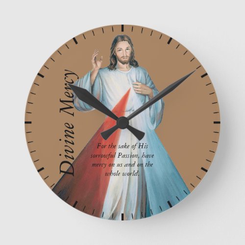 divine mercy round clock