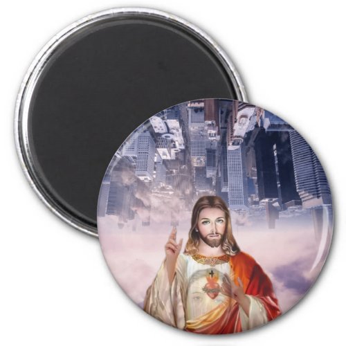 Divine Mercy St Faustina Jesus I Trust in You Magnet