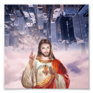 Divine Mercy, St. Faustina, Jesus I Trust in You Photo Print