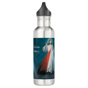 Divine Mercy Stainless Steel Water Bottle