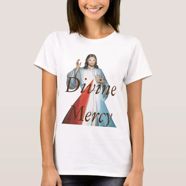 Divine Mercy T-Shirt | Zazzle