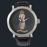 Divine Mercy Watch<br><div class="desc">The work of art,  based on the original image of Divine Mercy,  is the perfect timepiece! Each glance at your watch will remind you of Who and what is most important throughout the day.</div>
