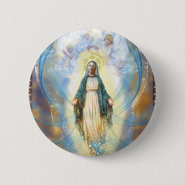 Divine Mother Button (Front)