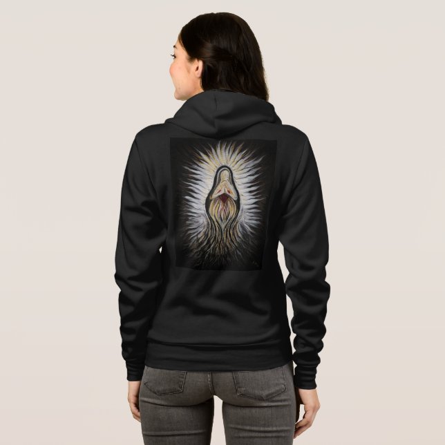 Divine Mother Zip Hoodie (Back Full)