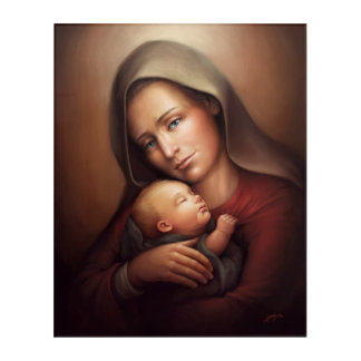 Divine Motherhood Acrylic Print