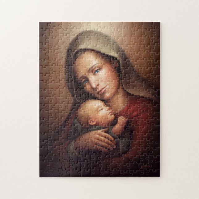 Divine Motherhood Jigsaw Puzzle (Vertical)