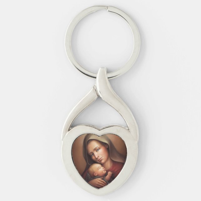 Divine Motherhood Keychain (Front)