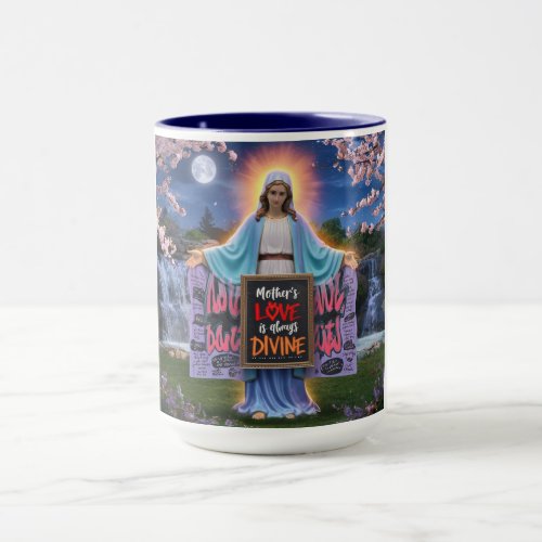 Divine Mothers Love A Tribute for Mothers Day Mug