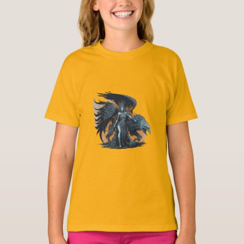 Divine Onslaught A Death Metal Mythological Clash T_Shirt