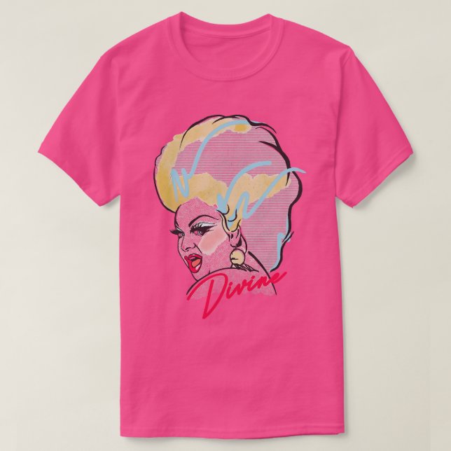 Divine Original Fan Artwork T-Shirt (Design Front)