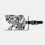 Divine Paisley Luggage Tag