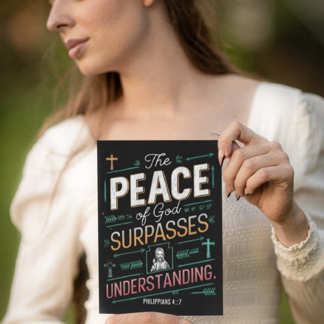 Divine Peace Graphic Postcard (Creator Uploaded)