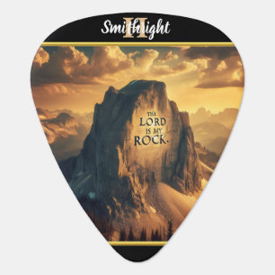 Divine Presence Among the Mountains Guitar Pick