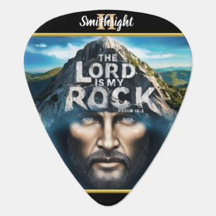 Divine Presence Among the Mountains Guitar Pick