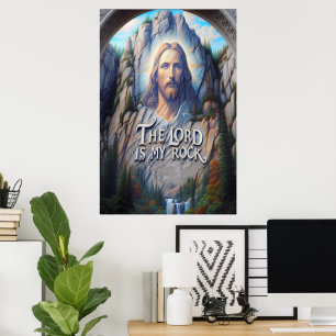 Divine Presence Among the Mountains Poster