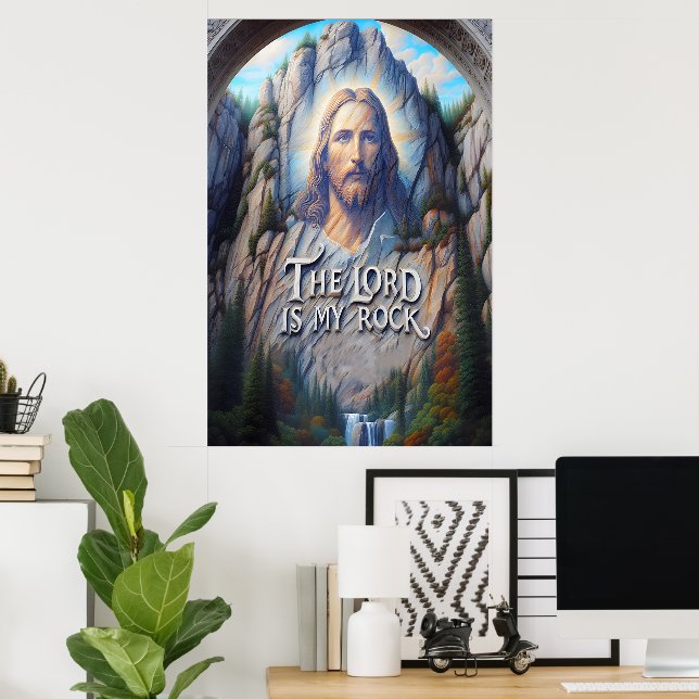 Divine Presence Among the Mountains Poster (Home Office)