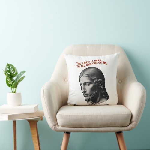 Divine Presence The Lord Is Near Throw Pillow