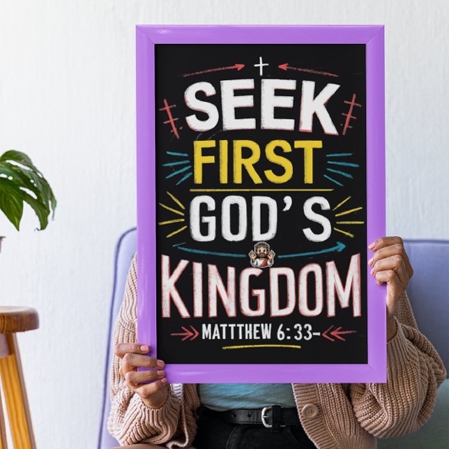 Divine Quest: Pursuing Gods Kingdom Poster (Creator Uploaded)