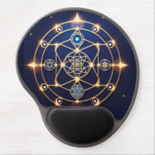 Divine Radiance – 5: Illuminated Universal Energy Gel Mouse Pad