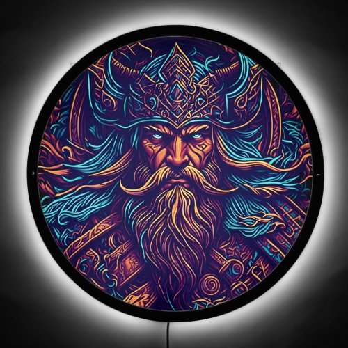 Divine Radiance Zeus God Of Thunder LED Sign