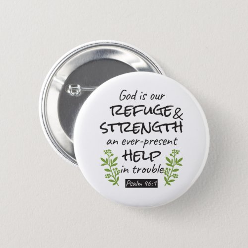 Divine Refuge _ Psalm 461 for Spiritual Comfort a Button