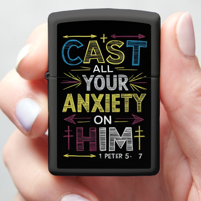 Divine Release: Spirits Soothing Touch Zippo Lighter (In Hand)