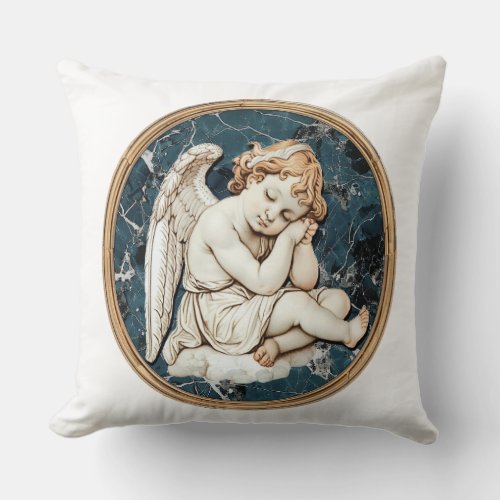 Divine Rest Throw Pillow