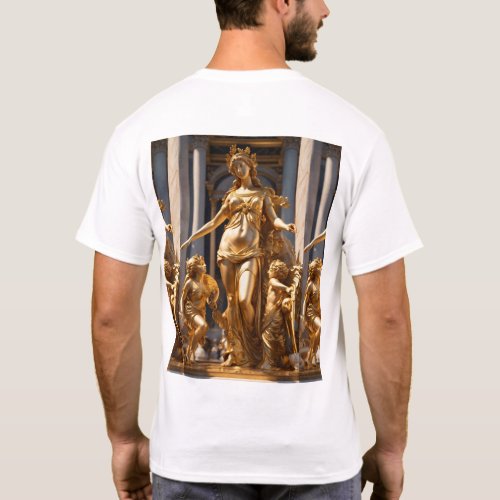 Divine Resurgence Greek Baroque God T_Shirt