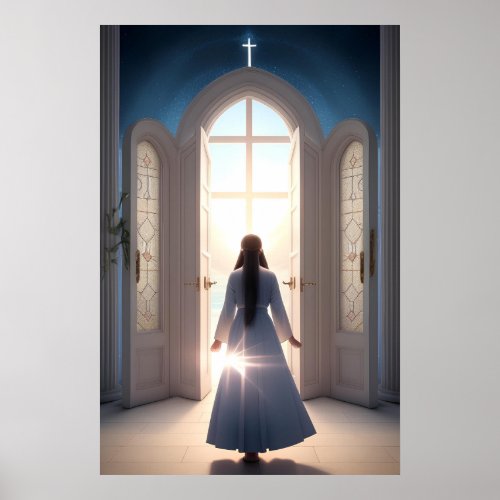 Divine Revelation _ Christian Faith Poster