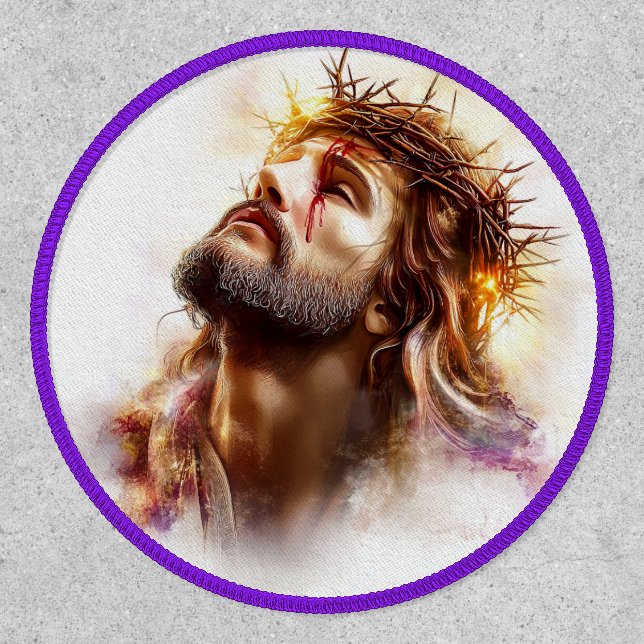 Divine Sacrifice: The Crown of Thorns Patch (Front)