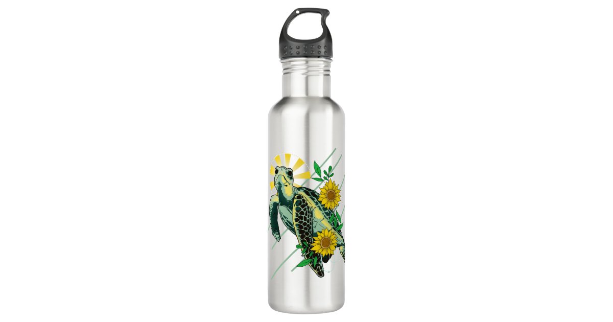 Home Vintage Sunflower 32oz Stainless Steel Water Bottle