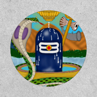 Divine Shivlingam Stickers – Sacred Lord Shiva Art Patch