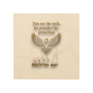 Divine Sight Spiritual Gear Collection  Wood Wall Art