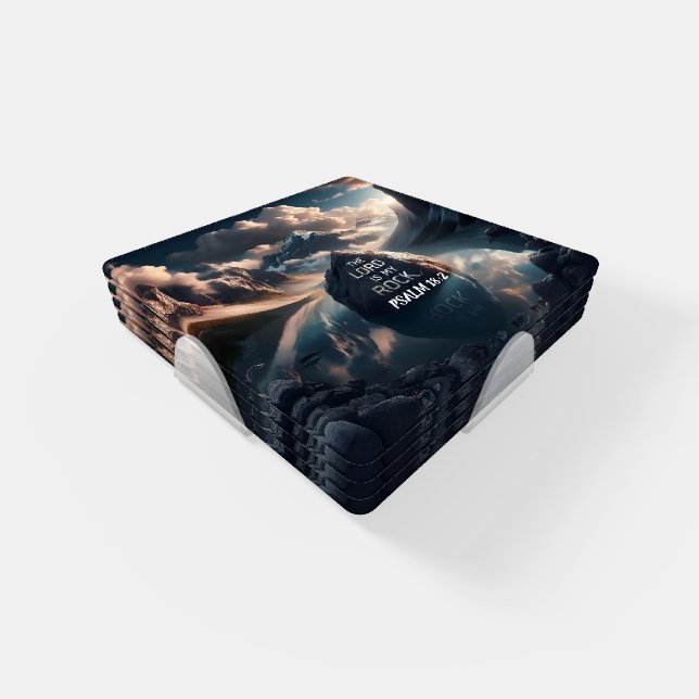 Divine Solidity: The Lord Is My Rock Coaster Set (Set)