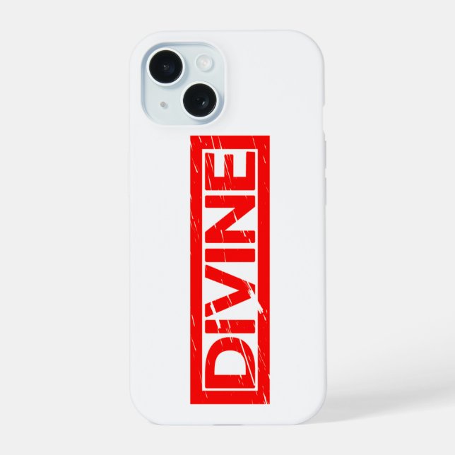 Divine Stamp Iphone Case (Back)