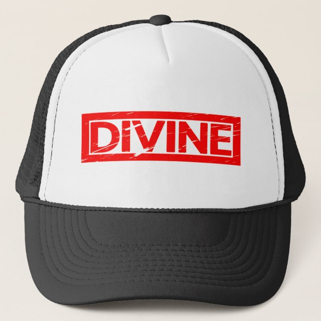 Divine Stamp Trucker Hat (Front)