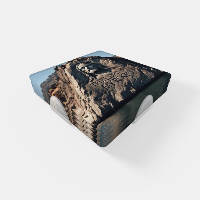 Divine Statue: The Lord Is My Rock Coaster Set (Set)