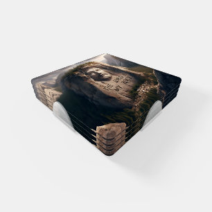 Divine Statue: The Lord Is My Rock Coaster Set