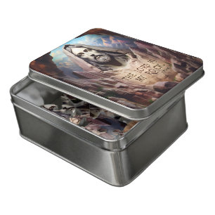 Divine Statue: The Lord Is My Rock Jigsaw Puzzle