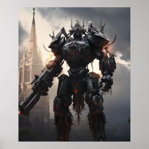 Divine Steel Crusader Poster