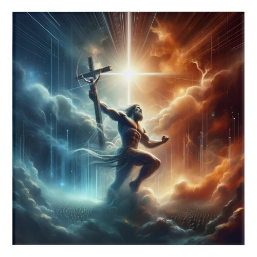 Divine Strength Acrylic Wall Art