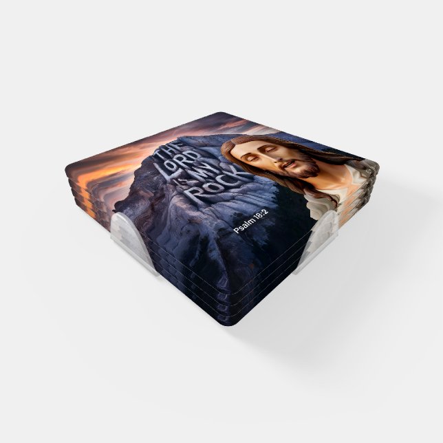 Divine Strength: The Lord Is My Rock Coaster Set (Set)
