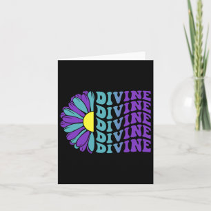 Divine Suicide Prevention Mental Health Awareness  Card