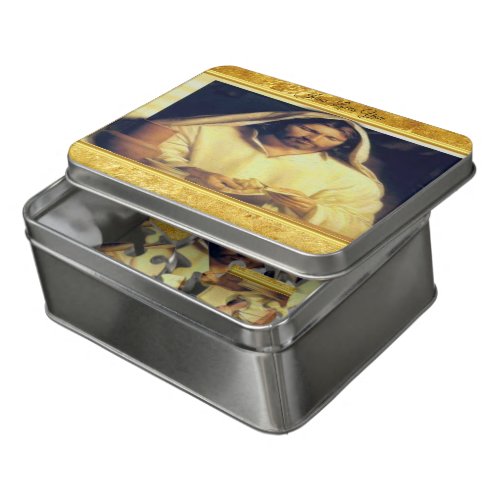 Divine Supper Breaking Bread With Jesus Jigsaw Puzzle